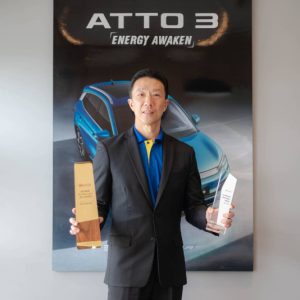 SUSCO ปลื้ม! “โชว์รูม BYD SUSCO BEYOND” คว้า KUNLUN AWARD 2 ปีซ้อน ควบรางวัล AFTERSALES EXCELLENCE AWARD