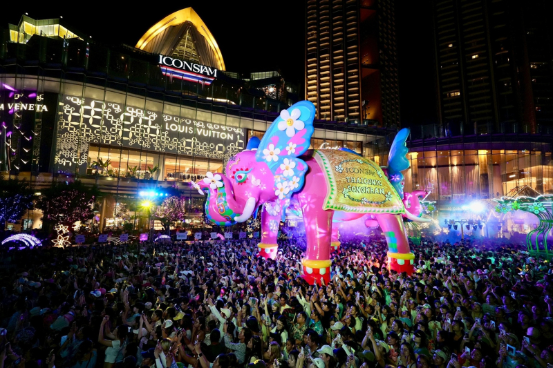 สงกรานต์ไอคอนสยามประสบความสำเร็จเกินคาด  ดึงนักท่องเที่ยวร่วมประเพณีไทย 1.47 ล้านคน