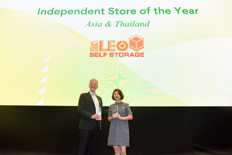 LEO สุดยอด! คว้ารางวัล “Independent Store of the Year (Asia & Thailand)”  ตอกย้ำศักยภาพผู้นำธุรกิจ Self Storage มาตรฐานระดับโลก