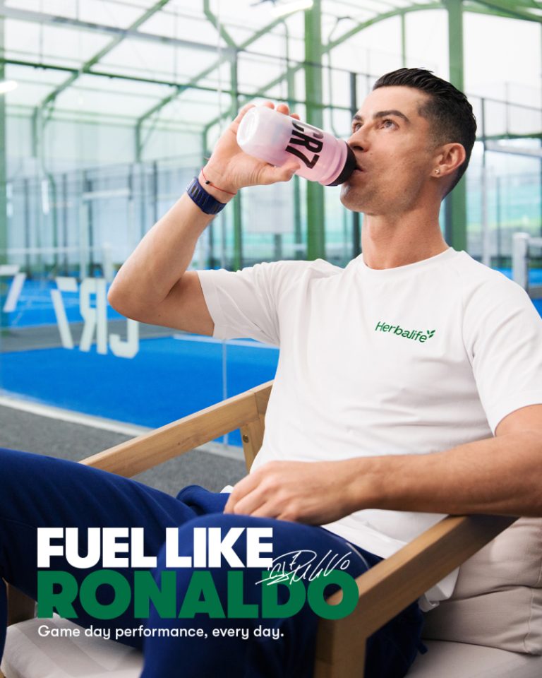เฮอร์บาไลฟ์ จับมือ คริสเตียโน โรนัลโด ส่งแคมเปญ “Fuel Like Ronaldo”  สู่ไลฟ์สไตล์การดูแลสุขภาพ