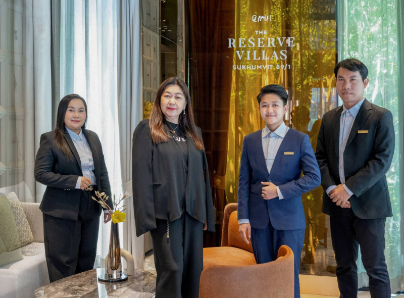 พลัส พร็อพเพอร์ตี้ ขยายพอร์ตลักซ์ชัวรี เข้าบริหาร “The Reserve Villas Sukhumvit 89/1”