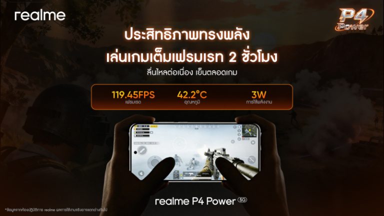 “A New Era of Power” realme P4 Series 5G ร่วมเป็น Official TH Partner ของ APL 2026 ตอกย้ำประสบการณ์ Non-stop Smooth Gaming