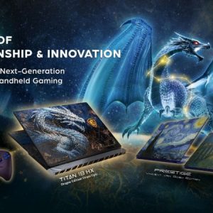 MSI เปิดตัว Claw 8 EX AI+ เครื่องเล่นเกมพกพาพร้อม Intel Arc G3 Extreme และ Titan 18 HX Dragon Edition Draco Epic ภายในงาน COMPUTEX 2026