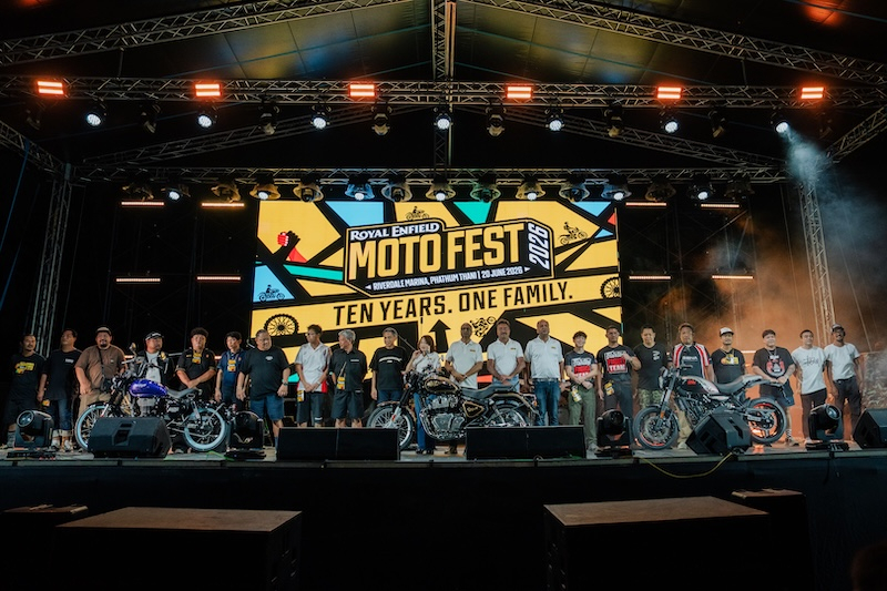 Royal Enfield ปิดฉาก Moto Fest 2026 อย่างยิ่งใหญ่!   รวมพลังชาวสองล้อร่วมฉลอง 125 ปีแห่ง Pure Motorcycling   และ 10 ปี Royal Enfield Thailand