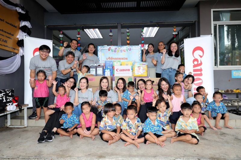 แคนนอน สนับสนุนภารกิจมูลนิธิเด็กอ่อนในสลัม ในพระอุปถัมภ์ฯ ต่อเนื่องปีที่ 2