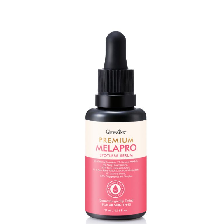 กิฟฟารีน แนะนำไอเท็มเด็ด “Giffarine Premium MelaPro Spotless Serum”  ผลิตภัณฑ์เซรั่มทาฝ้า