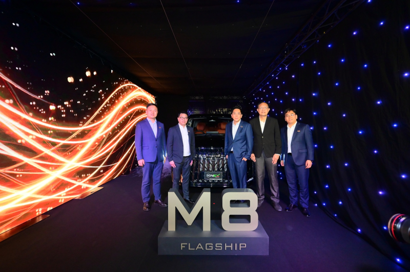 Nex Point ในเครือ EA เดินหน้าขยายระบบนิเวศยานยนต์ไฟฟ้า  เปิดตัว “BAW M8 EV Flagship”รถ MPV ไฟฟ้าระดับพรีเมียม 