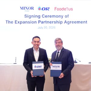 OR พลิกโฉม PTT Station สู่ ‘Food &Lifestyle Destination’ จับมือ MINOR FOOD ดึง  4 แบรนด์ดังเสริมทัพ ตั้งเป้าขยาย 150 สาขา พร้อมอัดงบ ฟู้ดเดลลัส 2,000 ล้าน