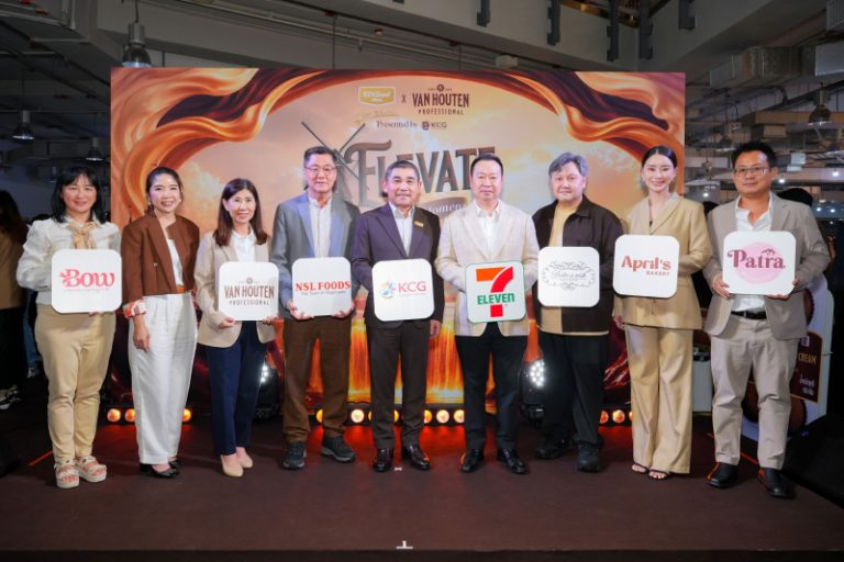 KCG แท็กทีม 7-Eleven ผนึกกำลัง 6 ผู้ผลิตเค้กชั้นนำของไทย ยกทัพช็อกโกแลตระดับโลก “Van Houten Professional”