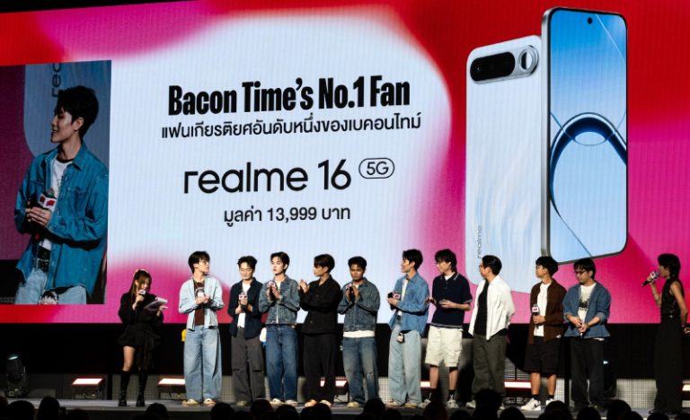 realme ร่วมสร้างความประทับใจในงาน “BACONTIME THE MEMORY” พร้อมพาแฟนเกมสัมผัสประสบการณ์ Gaming Master อย่างใกล้ชิด