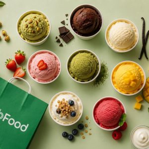 แกร็บฟู้ด เผยออเดอร์ไอศกรีมโต 70%  รับอานิสงส์ Gelato Effect