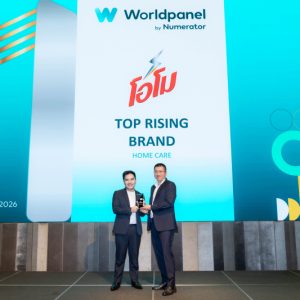 “โอโม” คว้ารางวัล “Top Rising Brand”