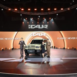 iCAUR เปิดตัวในไทย ส่งรถรุ่นเรือธง V27 REEV ลุยตลาด Premium Classic Boxy SUV