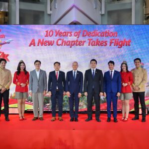 “เวียตเจ็ทไทยแลนด์” เปิดฉากฉลอง 10 ปีกลางเซ็นทรัลเวิลด์  “10 Years of Dedication, A New Chapter Takes Flight”