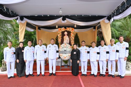 ไทยกรุ๊ป โฮลดิ้งส์ ร่วมเป็นเจ้าภาพบำเพ็ญกุศลถวายพระศพ