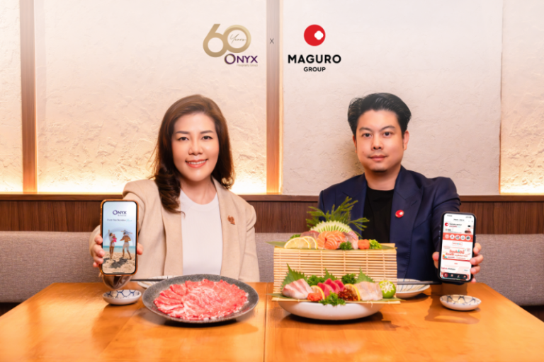 MAGURO GROUP ต่อยอดกลยุทธ์ CRM จับมือ ONYX Hospitality Group  ส่งแคมเปญ “กินแล้วได้เที่ยว เที่ยวแล้วได้กิน”